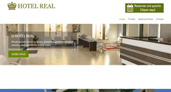 Desktop Screenshot of hotelrealfoz.com.br